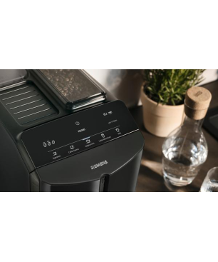 SIEMENS TF301E19 EQ300 Kaffeevollautomat Klavierlack schwarz/Schwarz