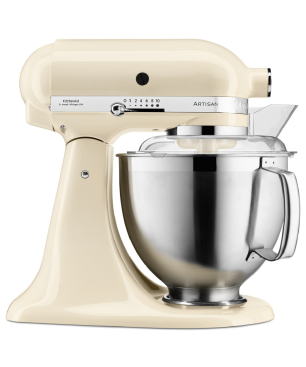 KITCHENAID Artisan 4,8 Liter - 5KSM185PSEAC Küchenmaschine Creme (300 Watt)