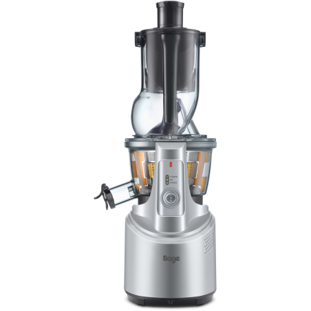 SAGE SJS700SIL4EEU1 The Big Squeeze Entsafter 240 Watt, Silber/Transparent