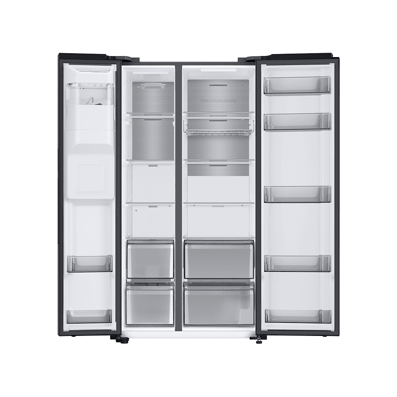 SAMSUNG RS6GA8842B1/EG Side-by-Side (D, 1780 mm hoch, Premium Black Steel/Schwarz) SAMSUNG RS6GA8842B1/EG Side-by-Side (D, 1780 mm hoch, Premium Black Steel/Schwarz)