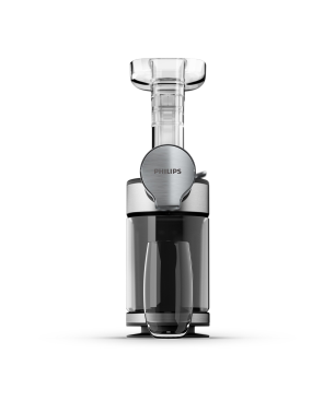 PHILIPS HR1949/20 Avance Slow Juicer 200 Watt, Edelstahl gebürstet
