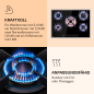 KLARSTEIN Goldflame 5 Prime Gaskochfeld (Kochfelder: 5)