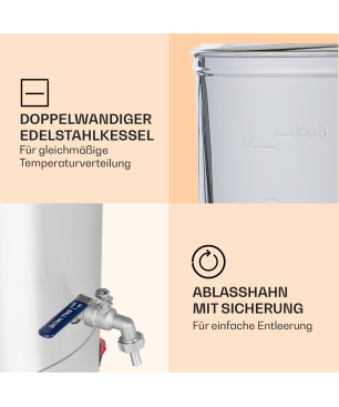 KLARSTEIN Mundschenk Maischekessel