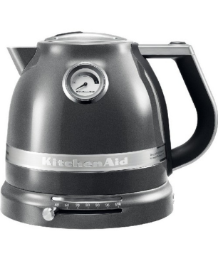KITCHENAID 5KEK1522EMS ARTISAN MED Wasserkocher, Medaillon-Silber
