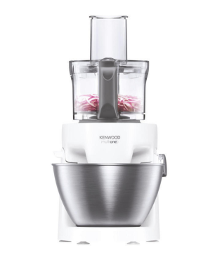 KENWOOD KHH 322 WH MULITONE WEISS/GRAU Küchenmaschine Transparent/Schwarz (Rührschüsselkapazität: 4,3 Liter, 1000 Watt)