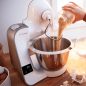 BOSCH MUM5XW20 Küchenmaschine Weiß (Rührschüsselkapazität: 3,9 Liter, 1000 Watt)