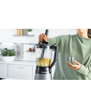 BOSCH MMB 6174 S Standmixer Silber (1200 Watt, 1.50 Liter)