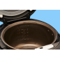 REISHUNGER Digitaler Reiskocher Reiskocher und Dampfgarer (860 Watt, Schwarz)