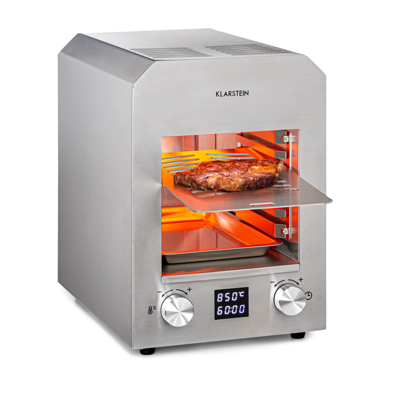 KLARSTEIN Hannibal Elektrogrills Silber