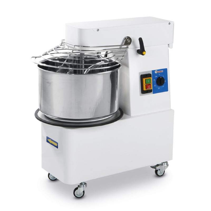 HENDI Spiralmischer mit steigendem Kopf und herausnehmbarer Schüssel Küchenmaschine farbig (1100 Watt) HENDI Spiralmischer mit steigendem Kopf und herausnehmbarer Schüssel Küchenmaschine farbig (1100 Watt)