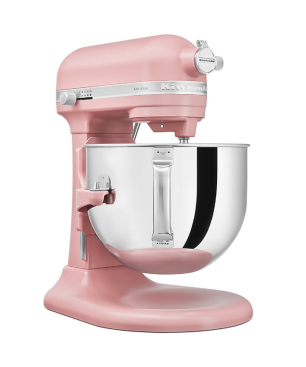 KITCHENAID 5KSM7580XEDR Sparset inkl. 5 Zubehöre Küchenmaschine Rosa (Rührschüsselkapazität: 6,9 Liter, 500 Watt)
