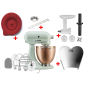 KITCHENAID 5KSM180LEELB Set inkl. Edelstahlrührelmenten und 4 Zubehöre Küchenmaschine BLOSSOM (300 Watt) KITCHENAID 5KSM180LEELB Set inkl. Edelstahlrührelmenten und 4 Zubehöre Küchenmaschine BLOSSOM (300 Watt)