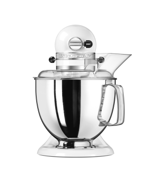 KITCHENAID 5KSM175PSEWH ARTISAN WEISS Küchenmaschine Weiß (Rührschüsselkapazität: 4,8 Liter, 300 Watt)