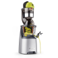 KENWOOD PureJuice Pro JMP800 SI Slow Juicer 240 Watt, Silber/Schwarz