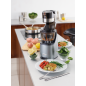 KENWOOD PureJuice Pro JMP800 SI Slow Juicer 240 Watt, Silber/Schwarz