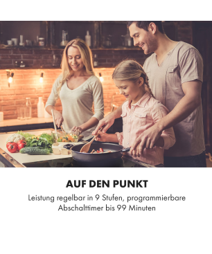 KLARSTEIN Delicatessa 90 Hybrid Induktionskochfeld (Kochfelder: 5)