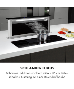KLARSTEIN Delicatessa 90 Slim Einbaukochfeld (Kochfelder: 4)