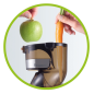 KENWOOD PureJuice Pro JMP800 SI Slow Juicer 240 Watt, Silber/Schwarz
