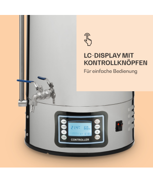 KLARSTEIN Mundschenk XXL Maischekessel