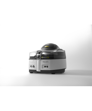 DELONGHI MultiFry Classic FH1163/1 Heißluftfritteuse 1600 Watt Schwarz/Weiß
