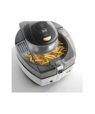 DELONGHI MultiFry Classic FH1163/1 Heißluftfritteuse 1600 Watt Schwarz/Weiß