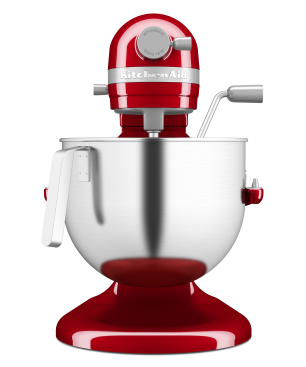 KITCHENAID 5KSM70JPXEER Küchenmaschine Empire Rot (Rührschüsselkapazität: 6,6 Liter, 375 Watt)