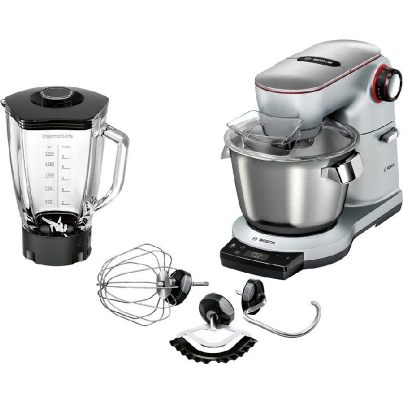 BOSCH MUM 9YX5S12 OPTIMUM PLATINUM SILVER Küchenmaschine Silber (Rührschüsselkapazität: 5,5 Liter, 1500 Watt) BOSCH MUM 9YX5S12 OPTIMUM PLATINUM SILVER Küchenmaschine Silber (Rührschüsselkapazität: 5,5 Liter, 1500 Watt)