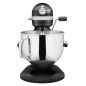 KITCHENAID 5KSM7580XEBK Sparset inkl. 5 Zubehöre Küchenmaschine Gusseisen Schwarz (Rührschüsselkapazität: 6,9 Liter, 500 Watt)