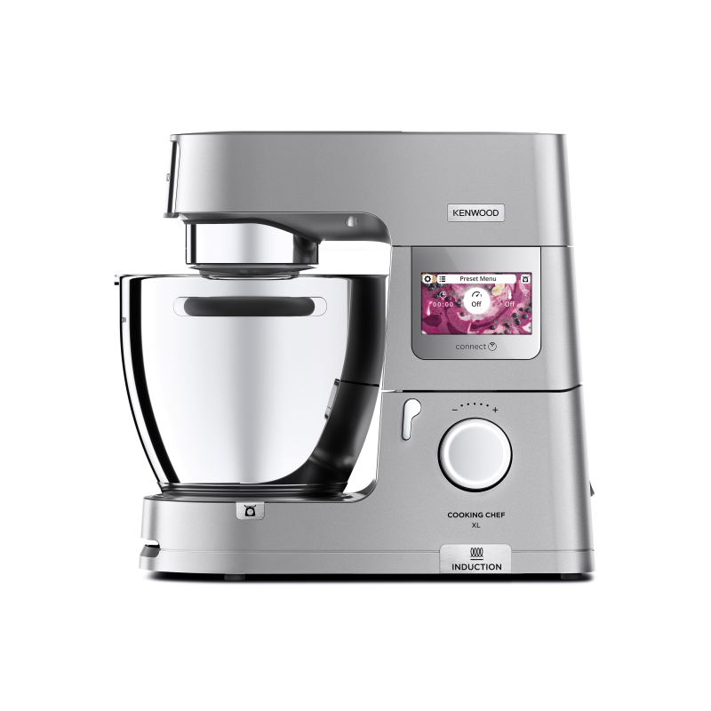 KENWOOD Cooking Chef XL KCL95.424SI Küchenmaschine mit Kochfunktion Silber (Rührschüsselkapazität: 6,7 Liter, 1500 Watt) KENWOOD Cooking Chef XL KCL95.424SI Küchenmaschine mit Kochfunktion Silber (Rührschüsselkapazität: 6,7 Liter, 1500 Watt)