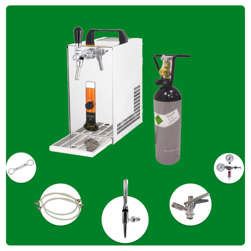 ICH-ZAPFE Zapfanlage - Set - PYGMY 25 1- ltg 30 L/h Zapfanlage ICH-ZAPFE Zapfanlage - Set - PYGMY 25 1- ltg 30 L/h Zapfanlage