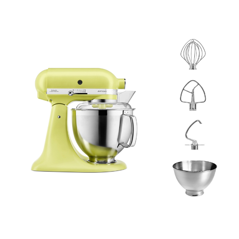 KITCHENAID Artisan 4,8 Liter - 5KSM185PSEKG Küchenmaschine Kyoto Grün (300 Watt) KITCHENAID Artisan 4,8 Liter - 5KSM185PSEKG Küchenmaschine Kyoto Grün (300 Watt)