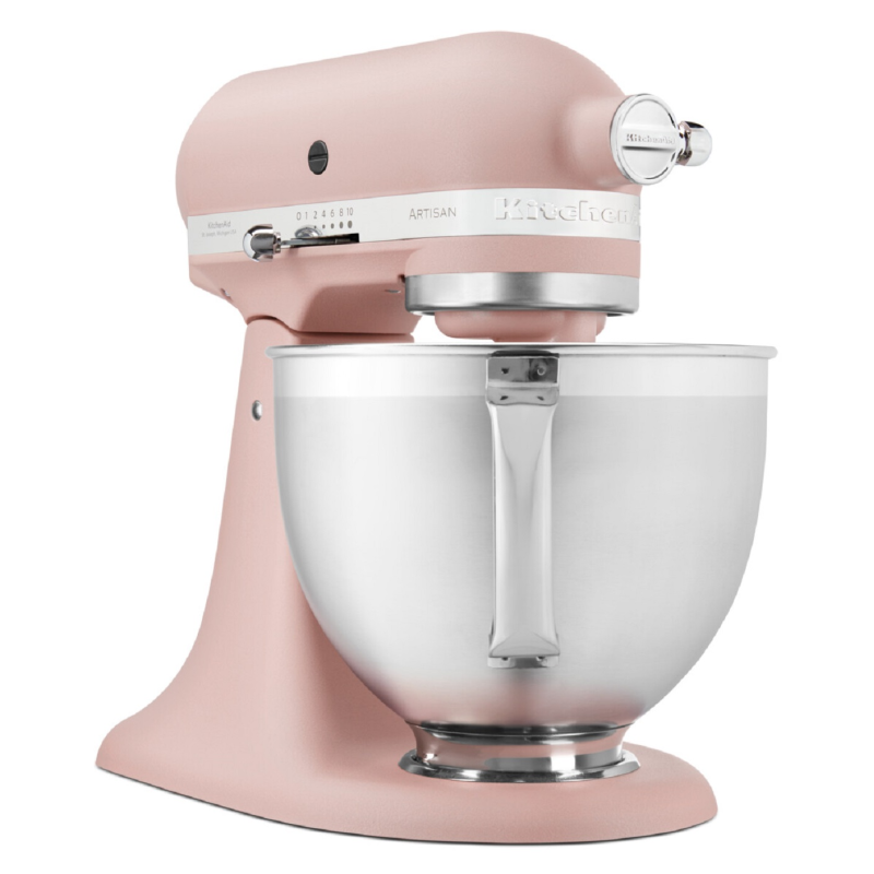 KITCHENAID 5KSM185PSECA inkl. Edelstahlrührelmenten und 4 Zubehöre Küchenmaschine Feather Pink (300 Watt) KITCHENAID 5KSM185PSECA inkl. Edelstahlrührelmenten und 4 Zubehöre Küchenmaschine Feather Pink (300 Watt)