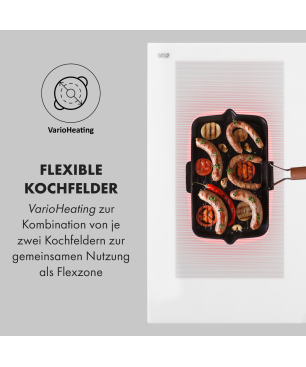 KLARSTEIN Delicatessa 90 Flex Einbaukochfeld (Kochfelder: 5)